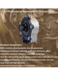 Bomba de Agua Eléctrica Dasbecan 161A0-39015 para Toyota Prius 2010-2017 2