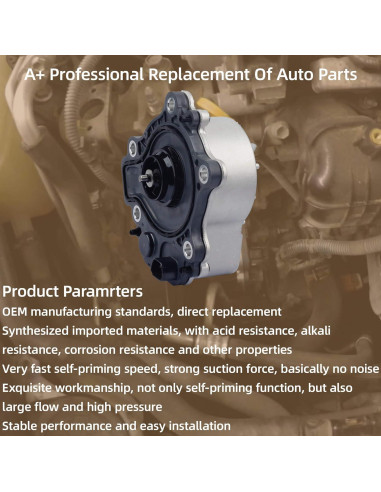 Bomba de Agua Eléctrica Dasbecan 161A0-39015 para Toyota Prius 2010-2017