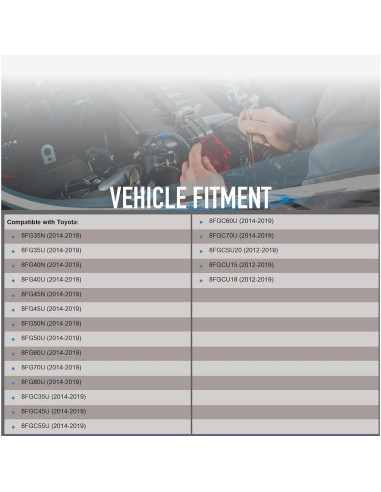Arrancador OEG 12V 1.4kW Compatible Montacargas Toyota