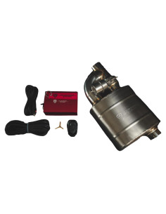 Silenciador Universal Valvetronic Designs 76 mm Control Remoto