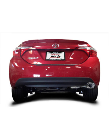Sistema de Escape Borla 11897 para Toyota Corolla 2014-2019