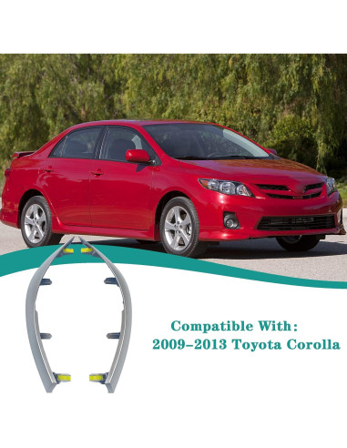 Tira Cubierta Tablero Central Toyota Corolla 2009-2013 YzusGomumu