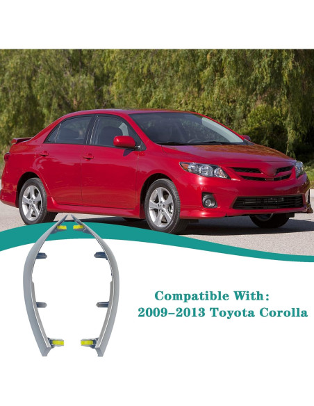 Tira Cubierta Tablero Central Toyota Corolla 2009-2013 YzusGomumu