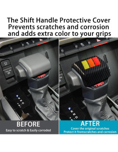 Cubierta de Perilla de Cambios LOCOY para Toyota Tundra/Tacoma 2