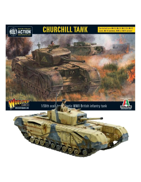 Tanque Churchill Británico Wargames Delivered 28mm Miniaturas