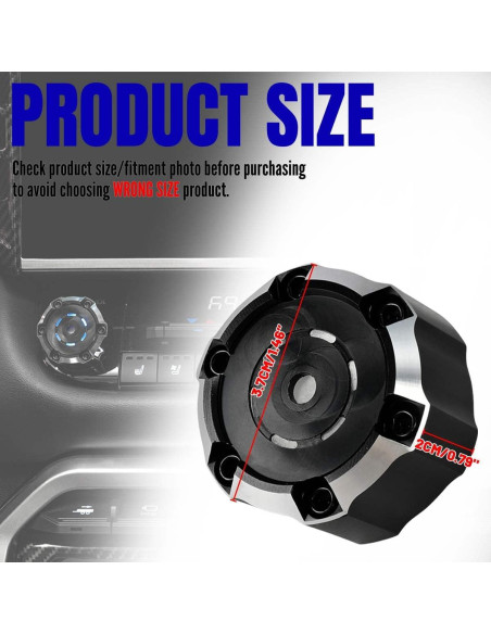 Perilla de Radio Xomzema para Toyota Tundra/Sequoia 2022-2025