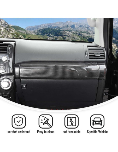 JeCar Trim Decoración Interior ABS Toyota 4Runner 2010-2022