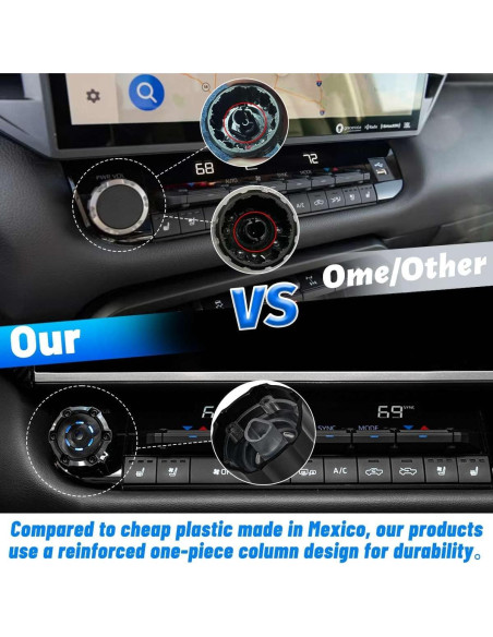 Perilla de Radio Xomzema para Toyota Tundra/Sequoia 2022-2025