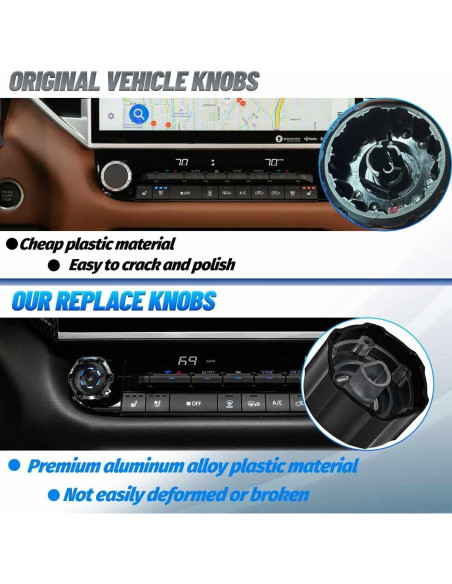 Perilla de Radio Xomzema para Toyota Tundra/Sequoia 2022-2025