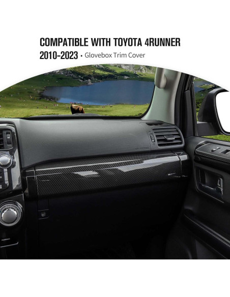 JeCar Trim Decoración Interior ABS Toyota 4Runner 2010-2022