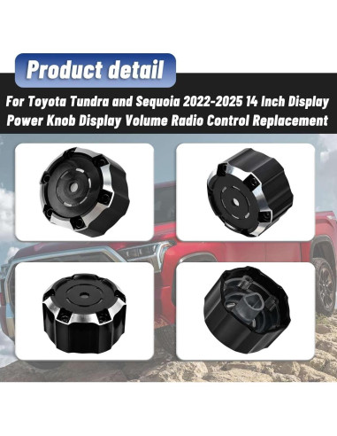Perilla de Radio Xomzema para Toyota Tundra/Sequoia 2022-2025