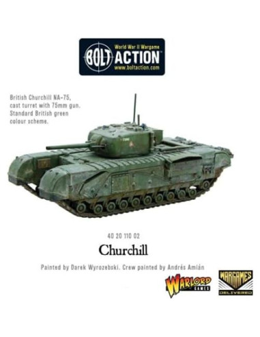 Tanque Churchill Británico Wargames Delivered 28mm Miniaturas