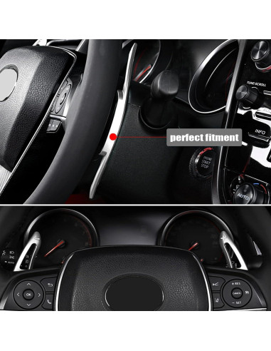 Extensión de Palanca de Cambio CKE para Toyota Camry 2018-2024 - Plata