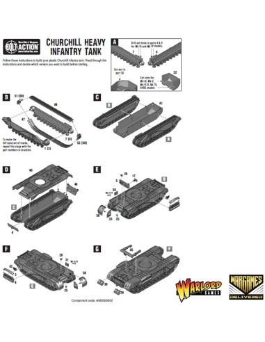 Tanque Churchill Británico Wargames Delivered 28mm Miniaturas
