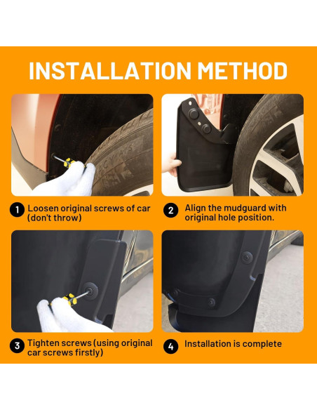 Guardabarros LINGHANG para Toyota Tacoma 2024 2025 4PCS