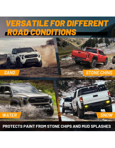 Guardabarros LINGHANG para Toyota Tacoma 2024 2025 4PCS