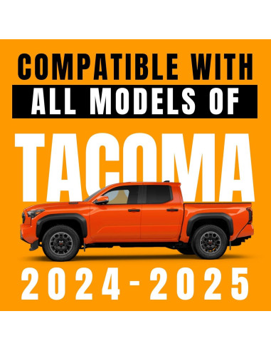 Guardabarros LINGHANG para Toyota Tacoma 2024 2025 4PCS