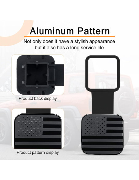 Cubierta de Enganche SINGARO 2" Bandera Americana