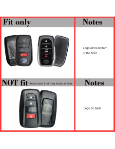 Cubierta de llavero de silicona Zorratin 4 botones Toyota 2