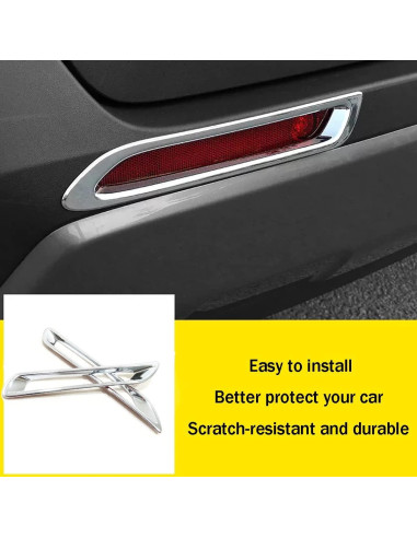 Cubierta Reflector Trasero Toyota RAV4 2019-2024 KELEIMAI 2 Pcs