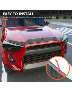 Deflector de Capó Powoq TPE para Toyota 4Runner 2010-2024 2