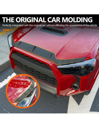 Deflector de Capó Powoq TPE para Toyota 4Runner 2010-2024