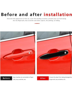 Cubierta de Manija de Puerta DLOVEG para Toyota Camry 2018-2025 2