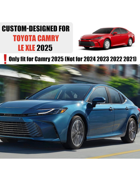 Guardabarros KEAIDAP para Toyota Camry LE XLE 2025 - 4 Piezas