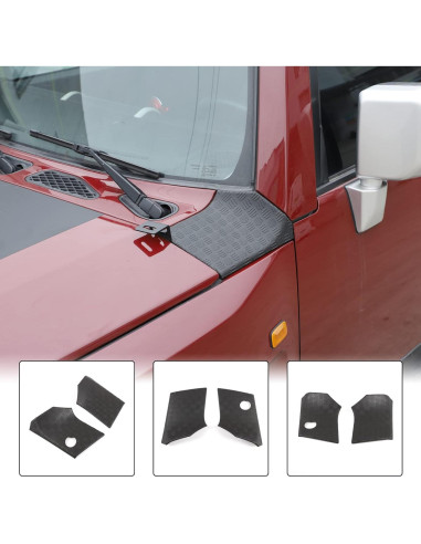Cubierta de Recorte Aunginsy para Toyota FJ Cruiser 2007-2021