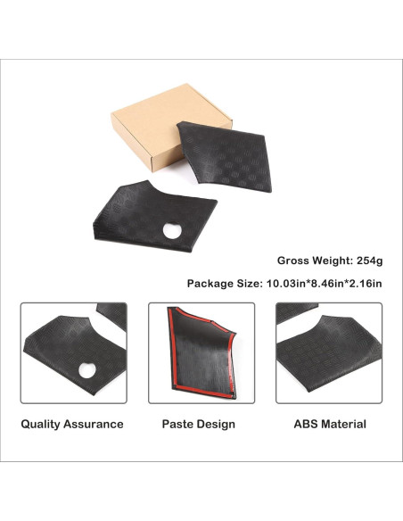 Cubierta de Recorte Aunginsy para Toyota FJ Cruiser 2007-2021