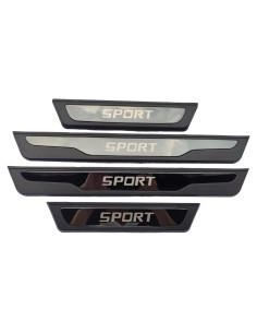 Protector de Umbral de Puerta GZBFTDH para Toyota Hilux 2015-2022