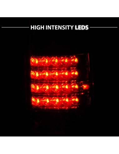 Luces Traseras LED Rojas AmeriLite para Toyota Pickup 89-95