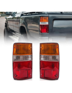 Ensamblaje Luz Trasera Toyota Pickup Hilux 1989-1992 Rojo/Ámbar 2