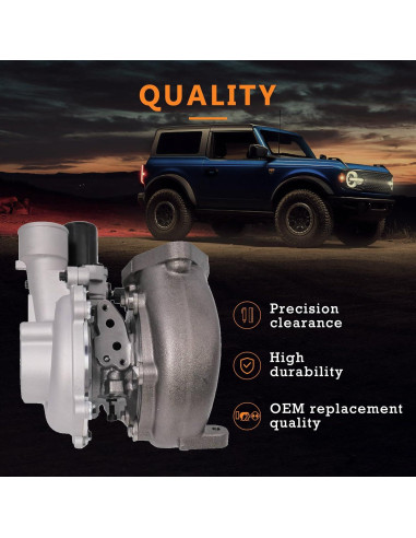 Turbo Cargador TOPAZ 1KD-FTV 3.0L para Toyota Hilux