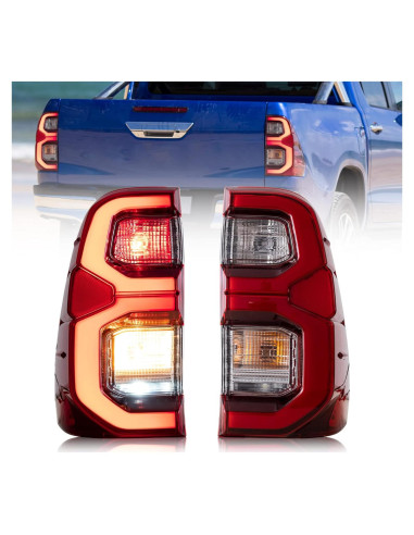 Luces Traseras LED VLAND para Toyota Hilux 2015-2020