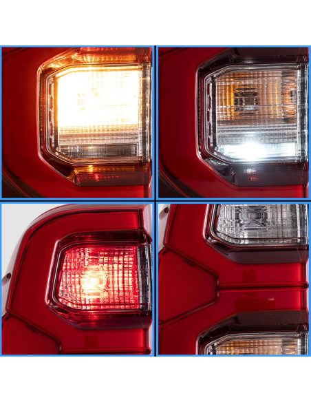 Luces Traseras LED VLAND para Toyota Hilux 2015-2020