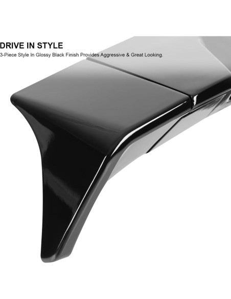 Spoiler de Techo ABS Negro Brillante para Toyota Tundra 2014-2021