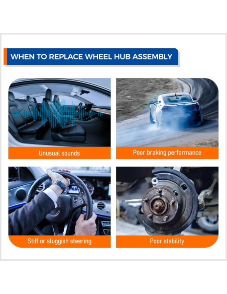 Ensamblaje Rodamiento Cubo Rueda Delantera 2WD MACEL 515040