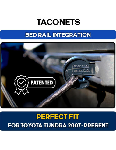 Red de Carga Bungee TacoNets para Toyota Tundra 2007-2024