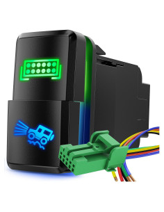 Interruptor Doble Botón Nilight para Luz LED 12V Toyota