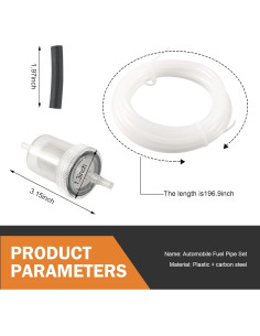 Kit de Reparación de Línea de Combustible Zeathery 5M 2
