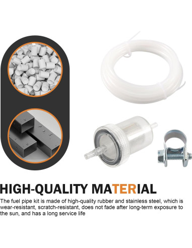 Kit de Reparación de Línea de Combustible Zeathery 5M