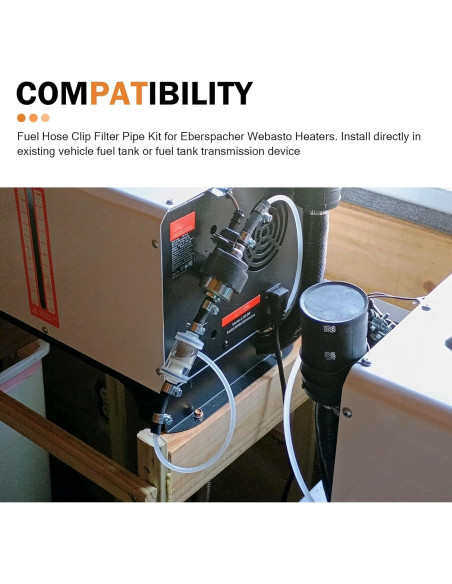 Kit de Reparación de Línea de Combustible Zeathery 5M