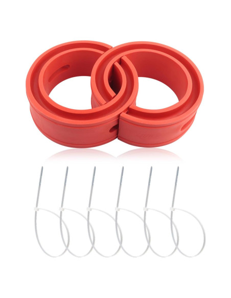 2 Espaciadores de Resorte de Bobina Salior 16.48 cm Goma