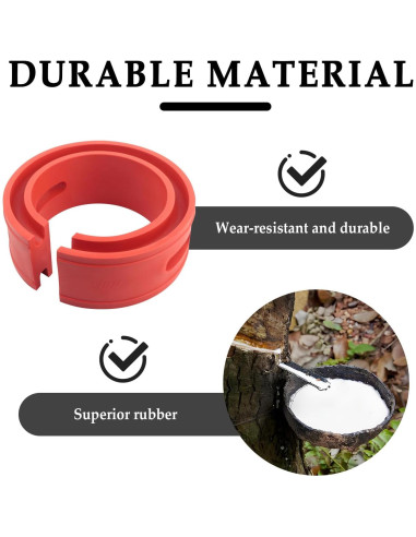2 Espaciadores de Resorte de Bobina Salior 16.48 cm Goma