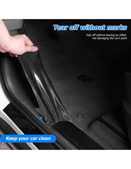 Protector de Bordes de Puerta de Coche Moly Magnolia 5D