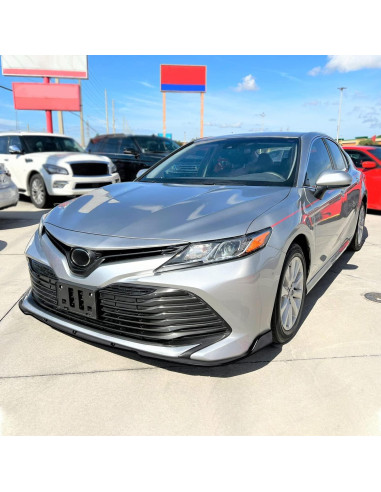 Spoiler Parachoques Frontal Negro Brillante Spec-D Toyota Camry 2018-2020