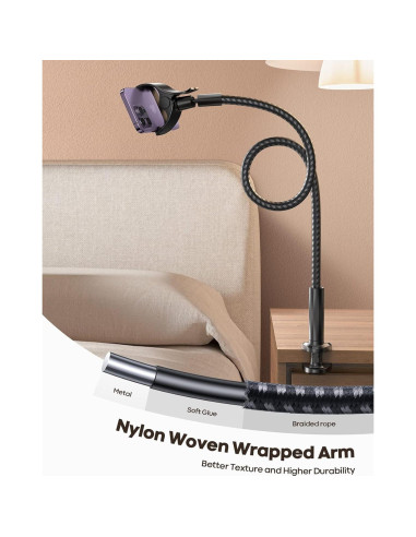 Soporte para Teléfono Lamicall GP05-B con Brazo Flexible 97cm