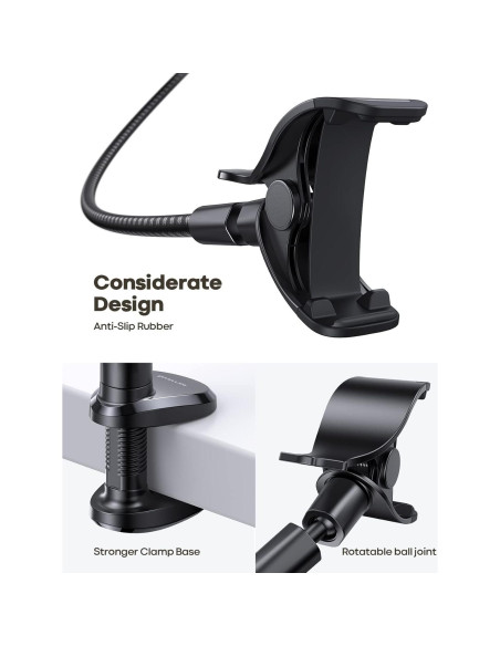 Soporte para Teléfono Lamicall GP05-B con Brazo Flexible 97cm