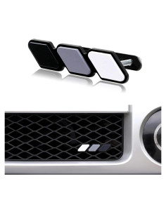 Insignia Decorativa Rejilla Coche Gseigvee Tricolor 11.94x2.49cm